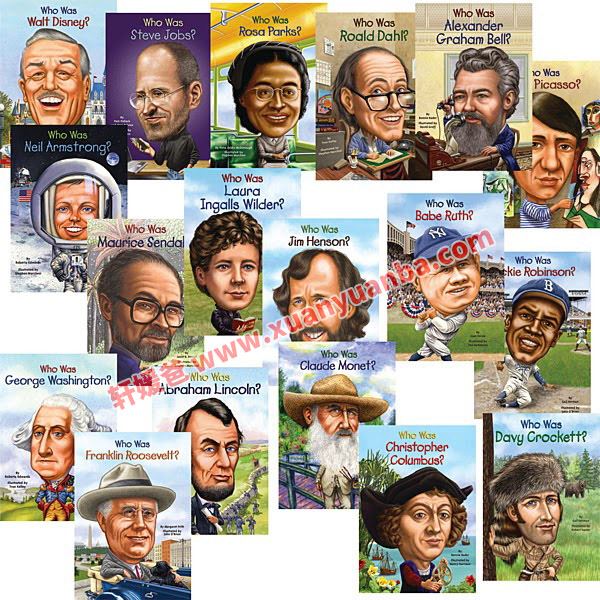 《Who Was 世界名人精选传记》让孩子感受榜样的力量 百度云网盘下载