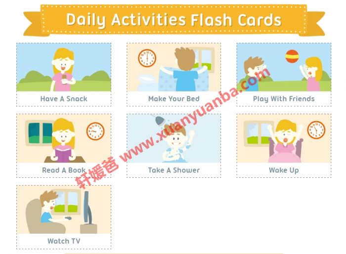 《43大主题英语彩色单词卡》帮孩子轻松掌握1600+词汇 百度云网盘下载