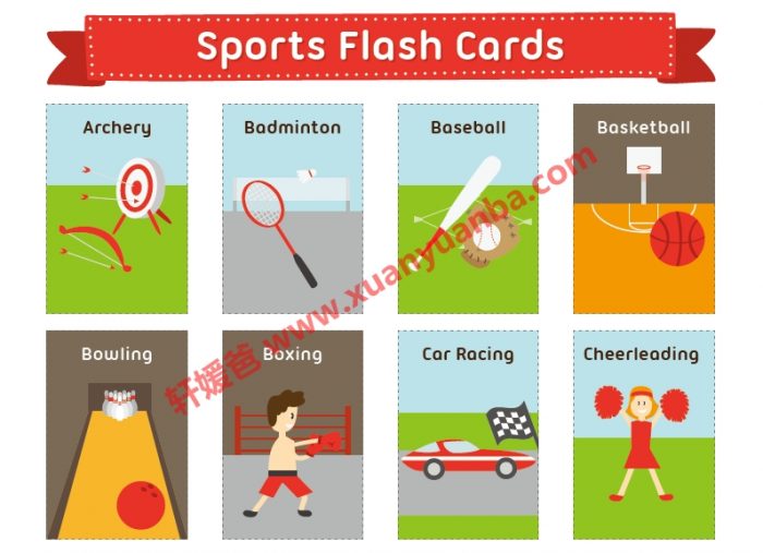 《43大主题英语彩色单词卡》帮孩子轻松掌握1600+词汇 百度云网盘下载