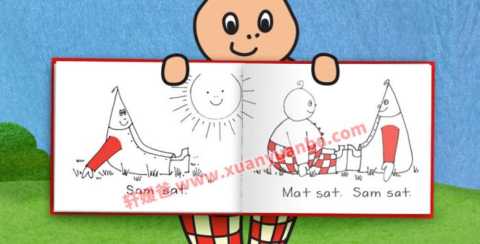 《BOB BOOKS》美国鲍勃系列 Set1-5英文分级阅读启蒙 自然拼读+音频 PDF百度云网盘下载