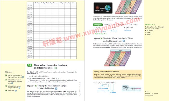 《Prealgebra》预代数美国小学数学课程 PDF百度云网盘下载