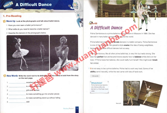 《Reading rocket系列英语教材》提升阅读力MP3英文练习册PDF 百度云网盘下载