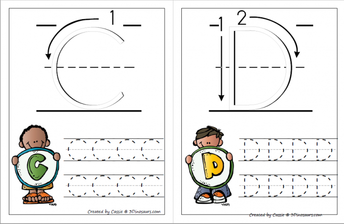 《 Alphabet Worksheets 9 Set》9套不同的26个英文字母作业纸合集 PDF百度云网盘下载