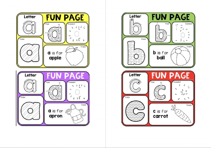 《 Alphabet Worksheets 9 Set》9套不同的26个英文字母作业纸合集 PDF百度云网盘下载