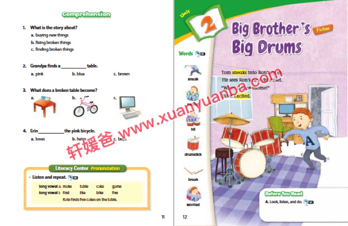 《Read and retell系列1-3册》教材+练习册(附答案)+音频 PDF 百度云网盘下载