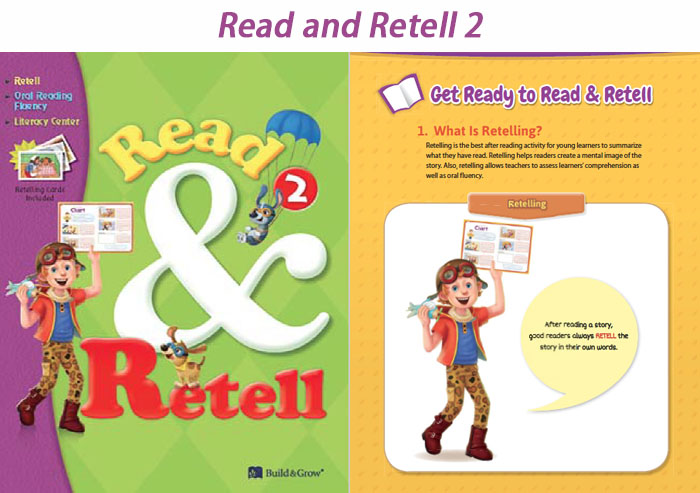 《Read and retell系列1-3册》教材+练习册(附答案)+音频 PDF 百度云网盘下载