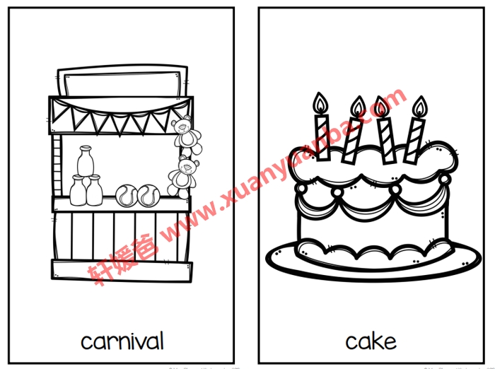 《英文节日主题手工》英文主题手工活动纸 PDF百度云网盘下载