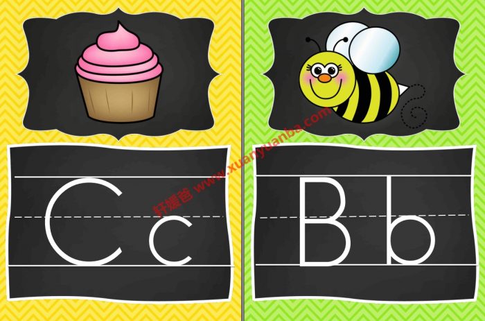 《教室墙面英语布置猫头鹰系列》18套教室墙面装饰素材 PDF百度云盘下载