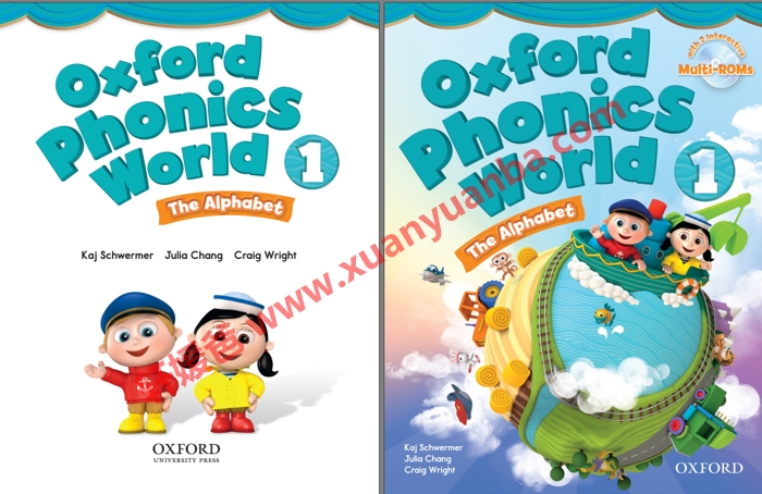 《Oxford Phonics World牛津拼读世界1-5册》高清PDF音频视频游戏软件全套含课件 百度云网盘下载