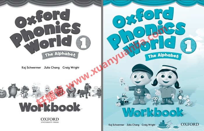 《Oxford Phonics World牛津拼读世界1-5册》高清PDF音频视频游戏软件全套含课件 百度云网盘下载