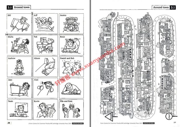 《Games for Grammar Practice 》剑桥超赞的英语语法游戏练习册 原版高清PDF百度云网盘下载