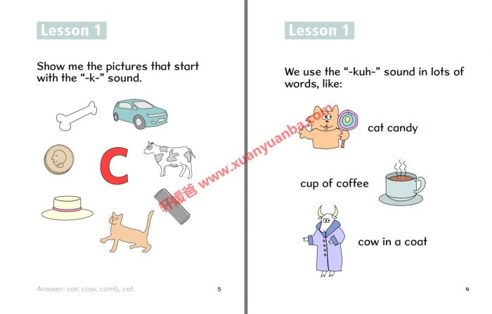 《Alphabetti Book 好玩的字母书》11本+练习纸 画风简单可爱 可打印 PDF 百度云网盘下载