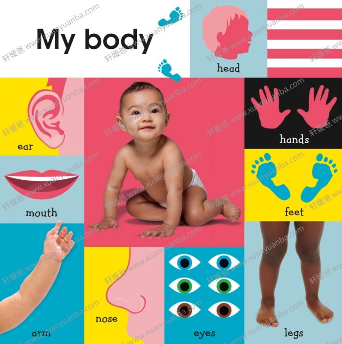 《100 First Words 语言认知书》婴幼儿启英语蒙绘本16P PDF百度云网盘