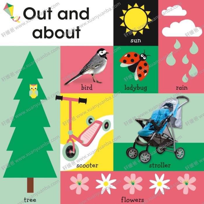 《100 First Words 语言认知书》婴幼儿启英语蒙绘本16P PDF百度云网盘