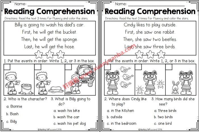 《Reading Comprehension 系列》英文阅读理解排序练习练习册10册初级阅读PDF 百度云网盘下载