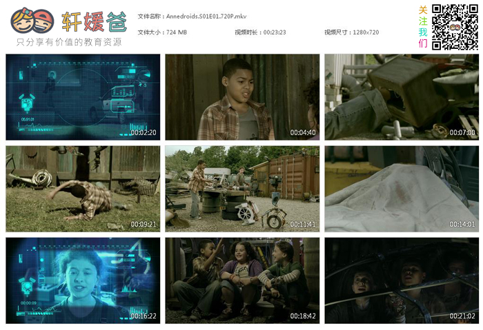 《 安妮与机器人 Annedroids》 STEM科学启蒙必看佳作 全4季52集 MKV 百度网盘下载