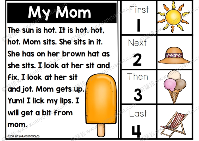 《Sequencing Mats Reading》阅读理解排序练习册2本 PDF百度云网盘下载