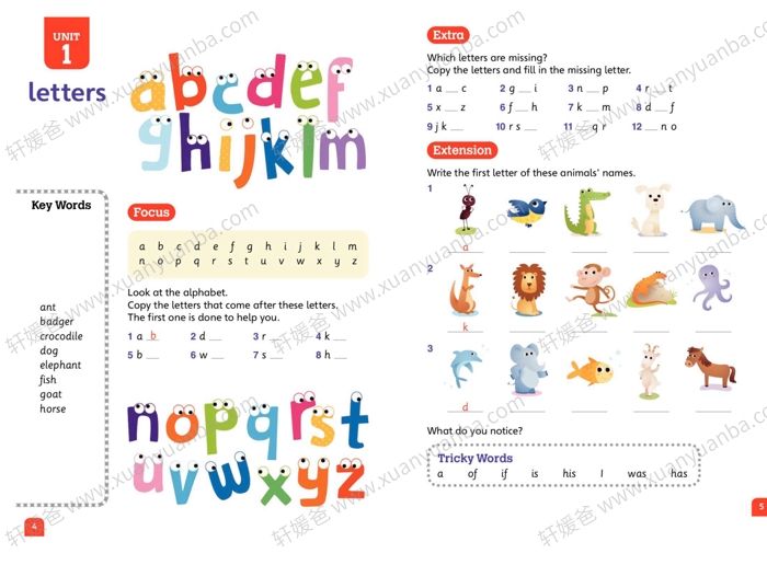 《Nelson1-6册》牛津尼尔森自然拼读教材练习册 PDF百度云网盘下载