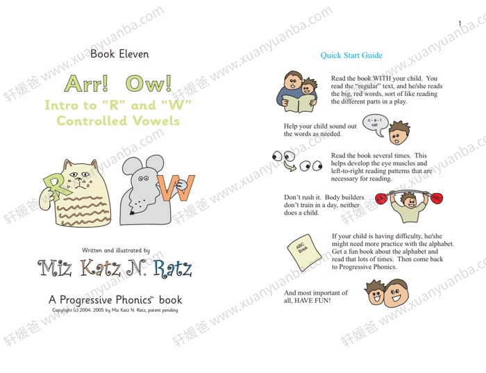 《Progressive Phonics》字母书写自然拼读教材+便携绘本 PDF 百度云网盘下载