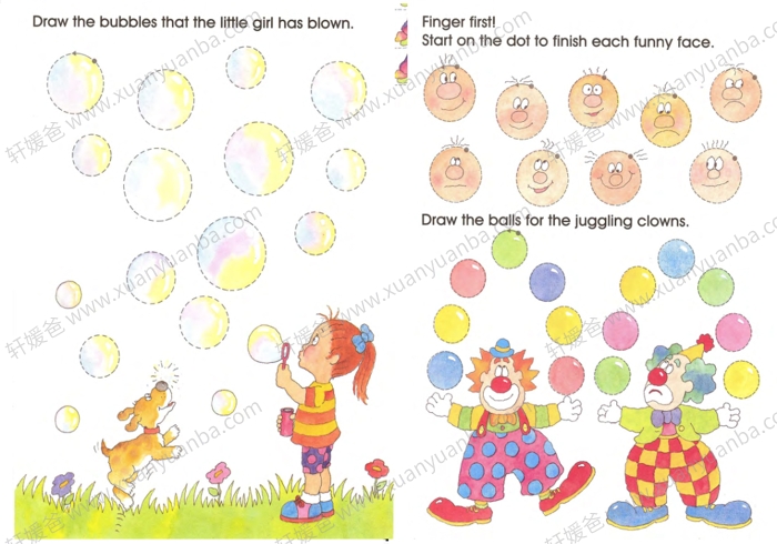 《控笔练习 Begin to Write Book 1+2》发展和练习手写的基础知识练习册 PDF百度云网盘下载