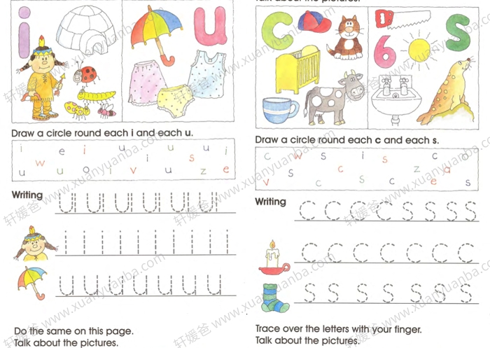 《控笔练习 Begin to Write Book 1+2》发展和练习手写的基础知识练习册 PDF百度云网盘下载