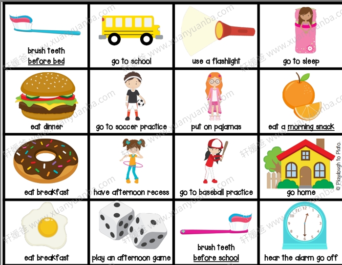 《Telling Time Activity Pack 学习认时间教具》英语时间启蒙 PDF百度云网盘下载