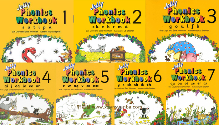 Jolly Phonics Workbooks 1 7册 欢乐英语儿童自然拼读练习册pdf 百度云网盘下载 轩媛爸 Jolly Phonics Workbooks 1 7册 欢乐英语儿童自然拼读练习册pdf 百度云网盘下载 轩媛爸