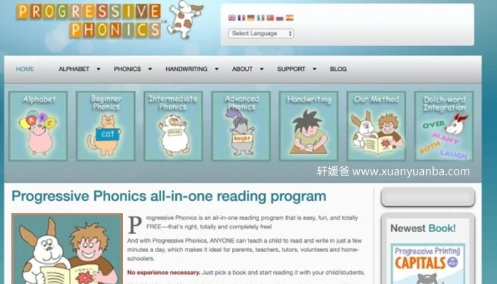Progressive Phonics 字母书写自然拼读教材 便携绘本pdf 百度云网盘下载 轩媛爸 Progressive Phonics 字母书写自然拼读教材 便携绘本pdf 百度云网盘下载 轩媛爸