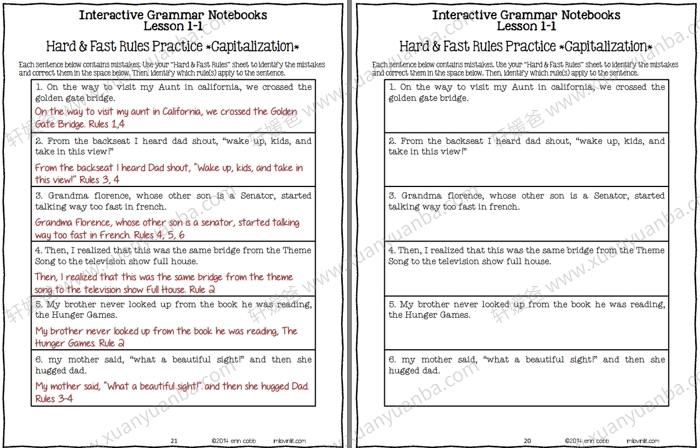 《Interactive Grammar Notebook》 加州体系语法翻翻书 PDF百度云网盘下载