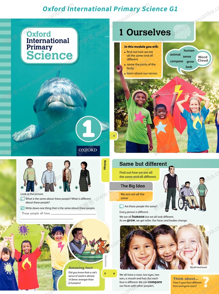 《International Primary Science G1-G6》牛津国际小学科学高清教材 PDF 百度云网盘下载