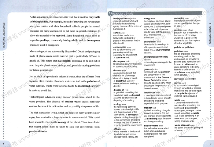 《Read and Understand 1-4册》适合初中学生的阅读和理解 PDF百度云网盘下载