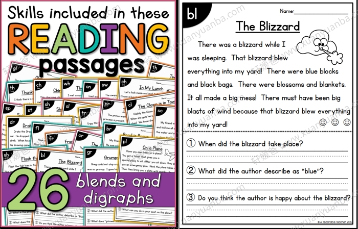 《All in One Bundle美英》Phonics自然拼读阅读短文专项练习 PDF百度云网盘下载