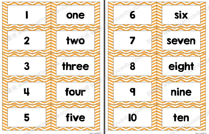 《Number Sense Activities》0-20英文数感游戏活动练习纸 PDF百度云网盘下载