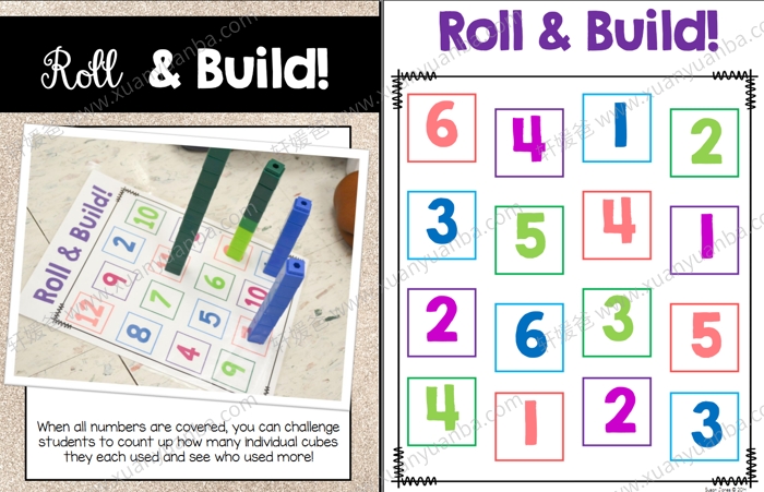 《Number Sense Activities》0-20英文数感游戏活动练习纸 PDF百度云网盘下载