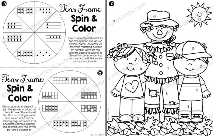 《Number Sense Activities》0-20英文数感游戏活动练习纸 PDF百度云网盘下载