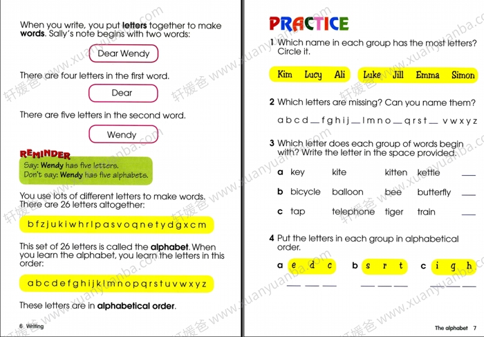 《Active Grammar》美国小学初中英语原版语法教材 PDF 百度云网盘下载