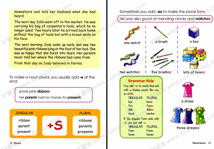 《Active Grammar》美国小学初中英语原版语法教材 PDF 百度云网盘下载