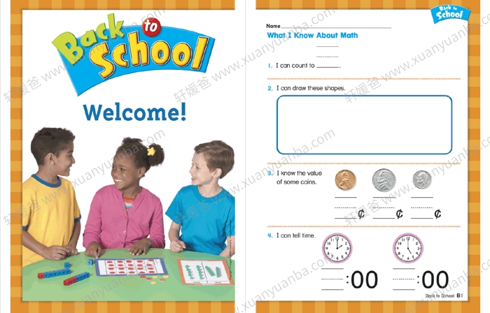 《Houghton Mifflin Math GK-G6》美国加州教材7级+3阅读绘本 PDF 百度云网盘下载