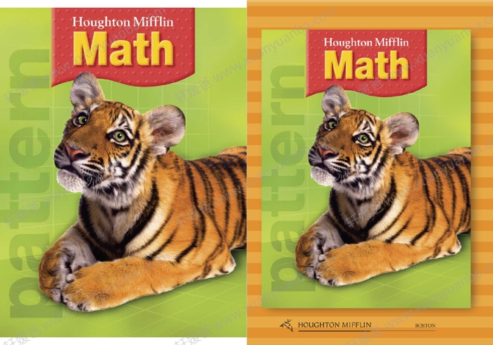 《Houghton Mifflin Math GK-G6》美国加州教材7级+3阅读绘本 PDF 百度云网盘下载