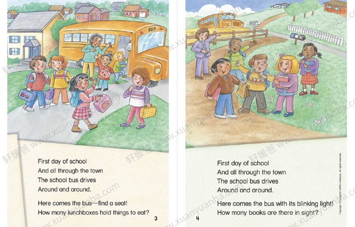 《Houghton Mifflin Math GK-G6》美国加州教材7级+3阅读绘本 PDF 百度云网盘下载