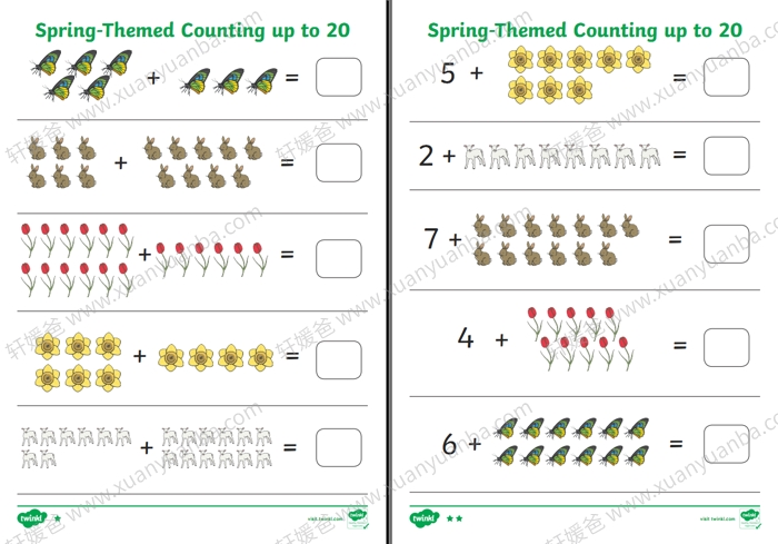 《小学数学30以内加减法练习包》涂色 桌游 亲子游戏 PDF百度云网盘下载