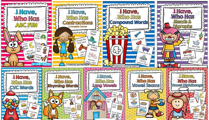 《I have，Who has》我有谁有 亲子桌游系列闪卡9册 PDF百度网盘下载