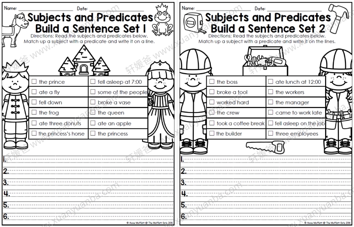 《Language Arts and Grammar2级》TPT超1500页初级+进阶英语语法含答案 PDF百度云网盘下载