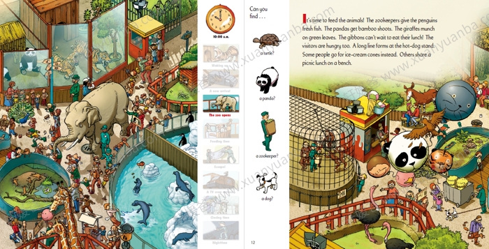 《time goes by》时间流逝系列儿童科普绘本8册高清PDF 百度云网盘下载