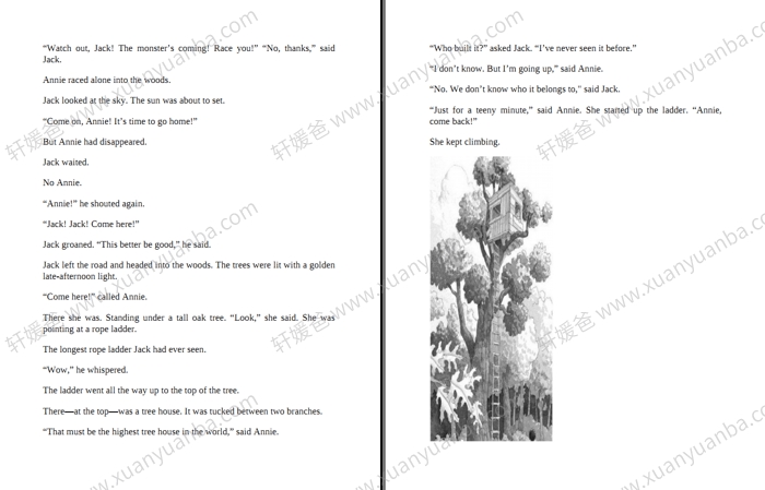 《Magic Tree House》神奇树屋神奇书屋 52本配PDF+MOBI+MP3音频 百度云网盘下载