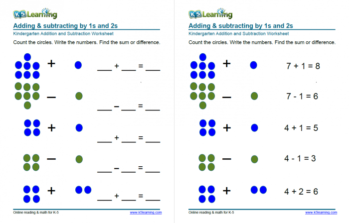 《K5 learning kindergarten worksheets》幼儿园英文数学练习纸 PDF百度网盘下载