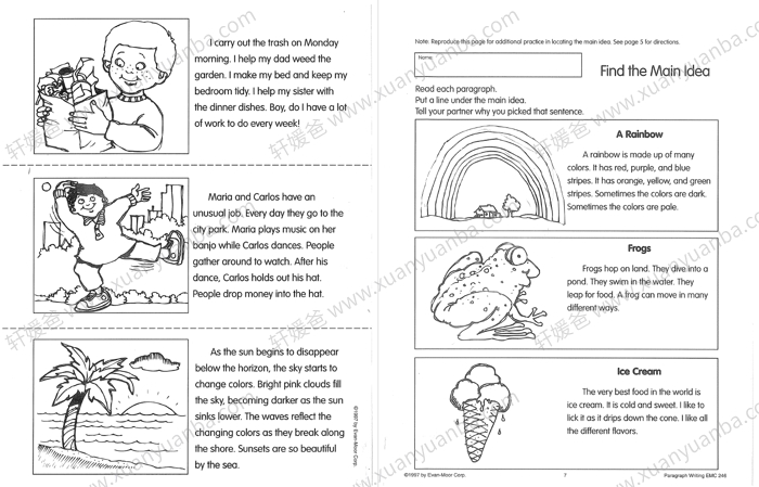 《How to Write A Story 4册》关于如何写一个故事写作练习册系列 PDF百度网盘下载
