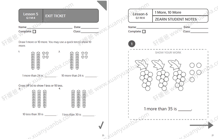 《Zearn Math GK-G5》比尔盖茨推荐的美国小学生数学练习册 PDF百度云网盘下载