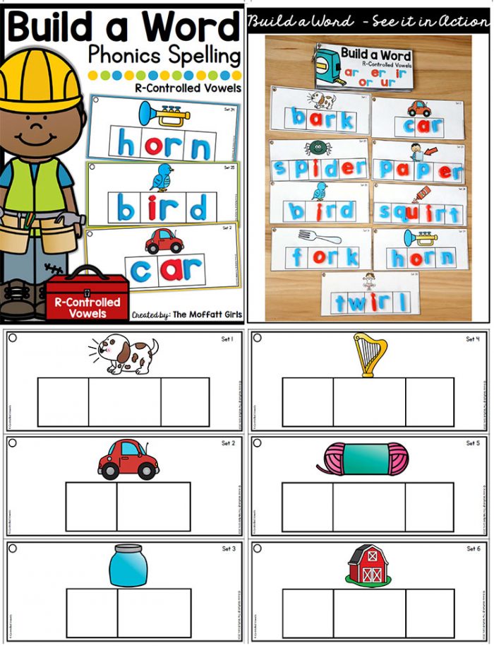 《Build a word拼读练习单词》六册自然拼读英文启蒙教材PDF 百度云网盘下载