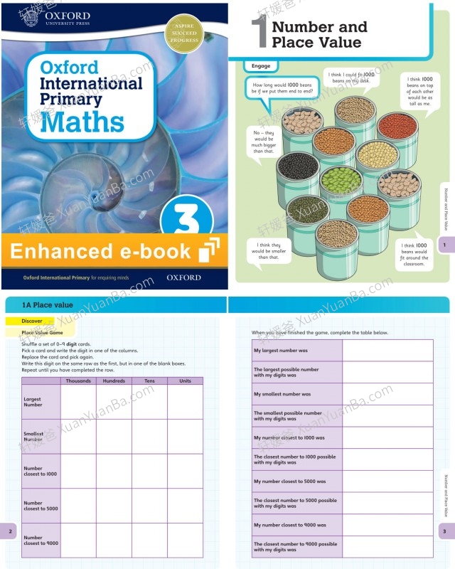 《International Primary Maths》牛津国际小学数学教材音频视频高清PDF百度云网盘下载